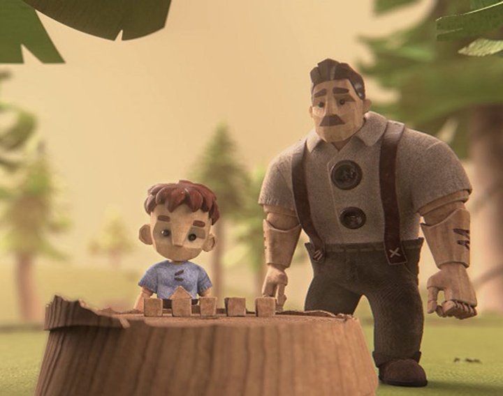 انیمیشن کوتاه"پسری در میان چوب ها" روایتی درباره یک کودک مبتلا به اوتیسم