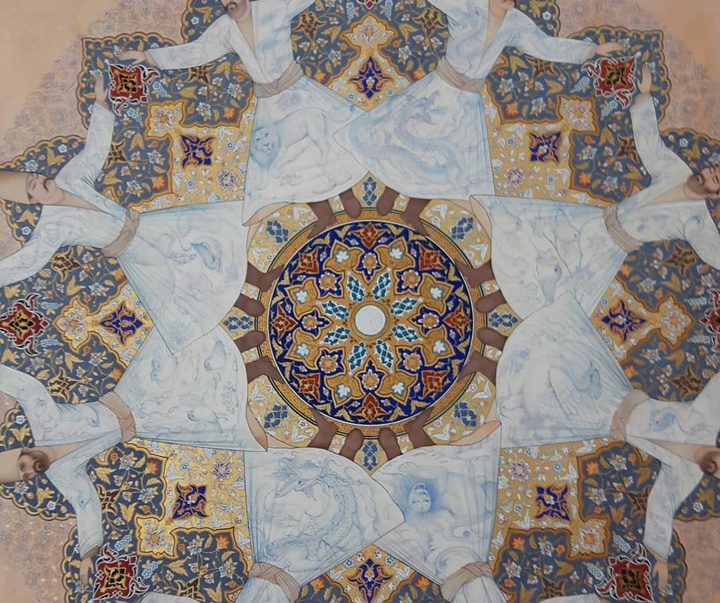 گالری آثار نگارگری و تذهیب امیر طهماسبی از ایران