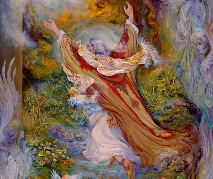 گالری آثار نگارگری محمود فرشچیان