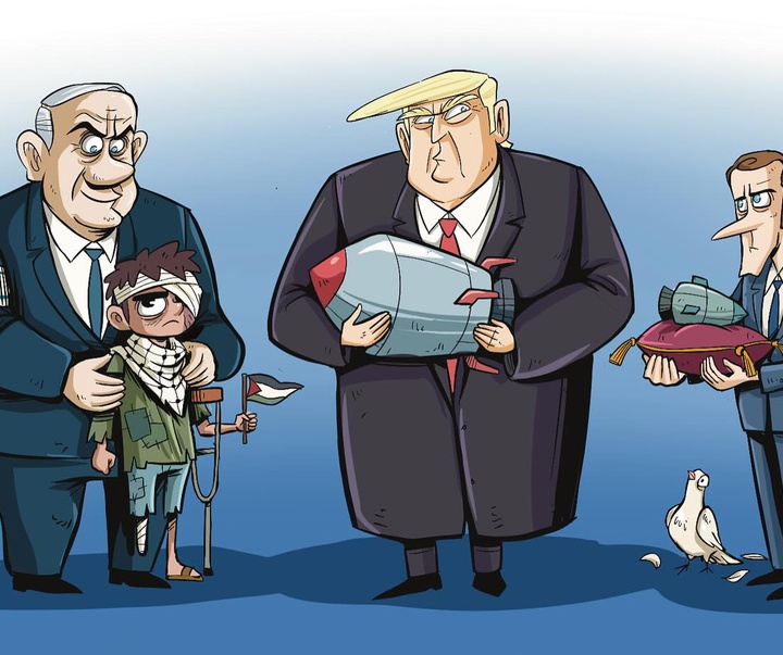 گالری آثار کارتون و کاریکاتور لاتراش یاسین از فرانسه