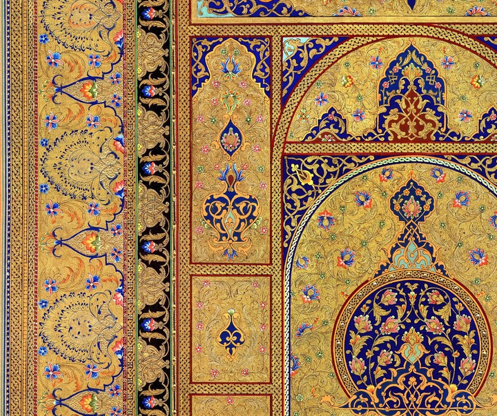 گالری آثار تذهیب محسن آقامیری از ایران