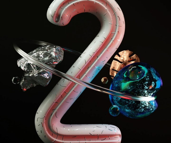 گالری آثار گرافیک سه بعدی خوزه کارلوس از کاستاریکا