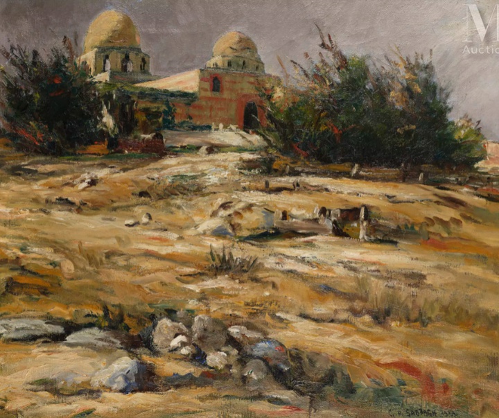 گالری نقاشی های ژرژ هانا صباغ از مصر