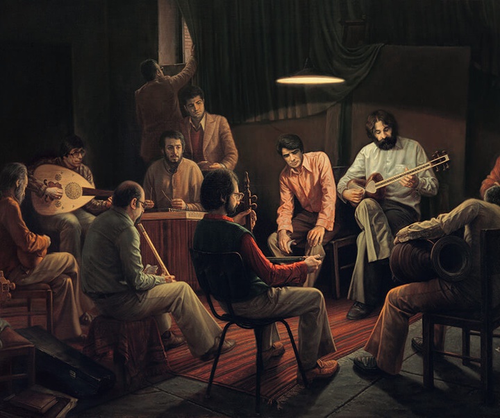 گالری نقاشی‌های واقع گرایانه ایمان ملکی