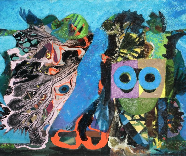 گالری آثار نقاشی و کلاژ ایلین آگار هنرمند آرژانتینی - بریتانیایی