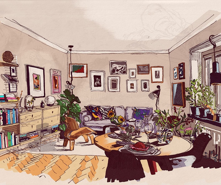 گالری تصویرسازی‌های پولا مانلی از آفریقای جنوبی - قسمت دوم