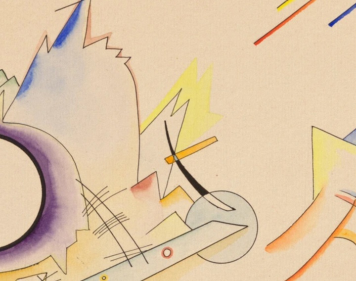 گالری آثار نقاشی واسیلی کاندینسکی از روسیه