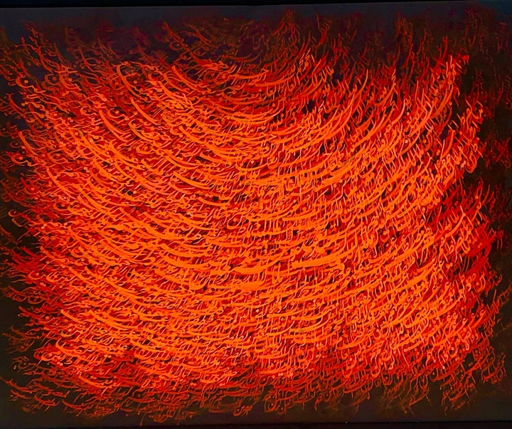 گالری آثار خوشنویسی احمد محمدپور از ایران