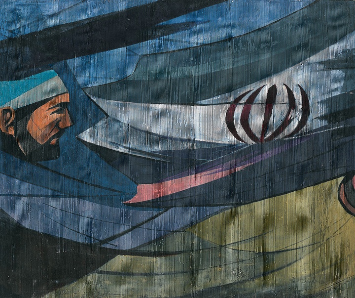 گالری نقاشی های ایرج اسکندری از ایران