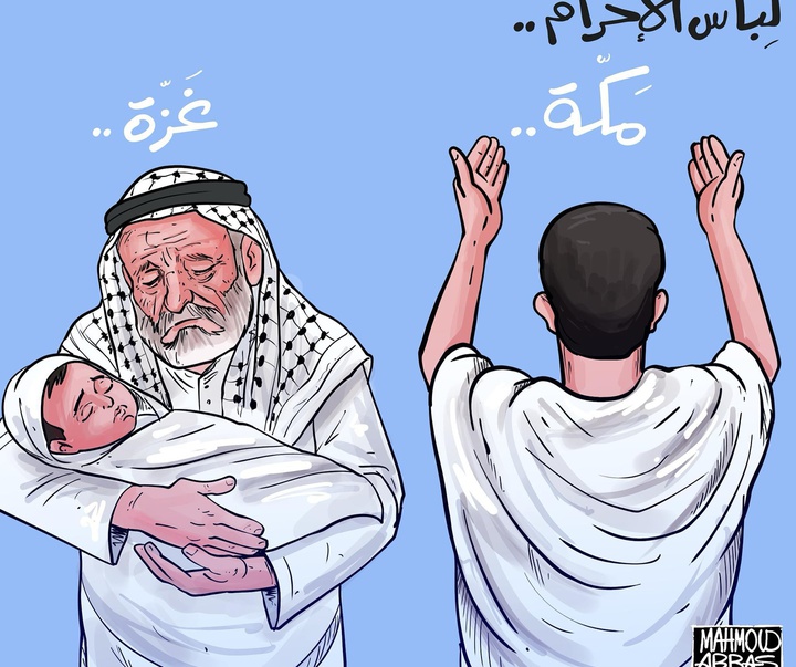 گالری آثار کارتون محمود عباس از فلسطین