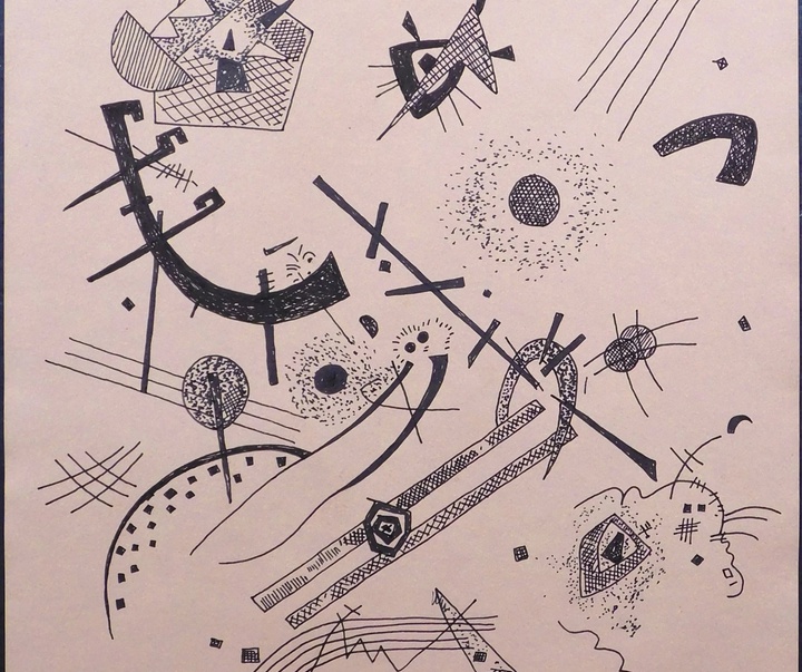 گالری آثار نقاشی واسیلی کاندینسکی از روسیه