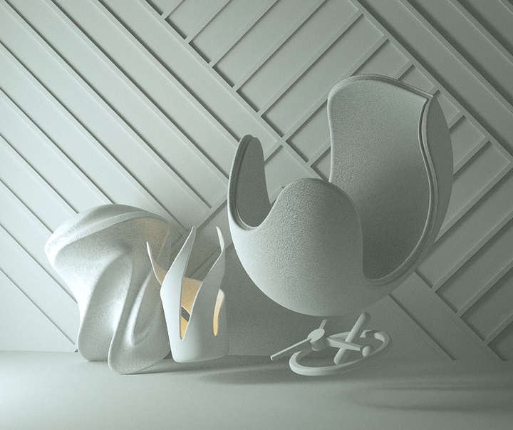 گالری آثار گرافیک سه بعدی خوزه کارلوس از کاستاریکا