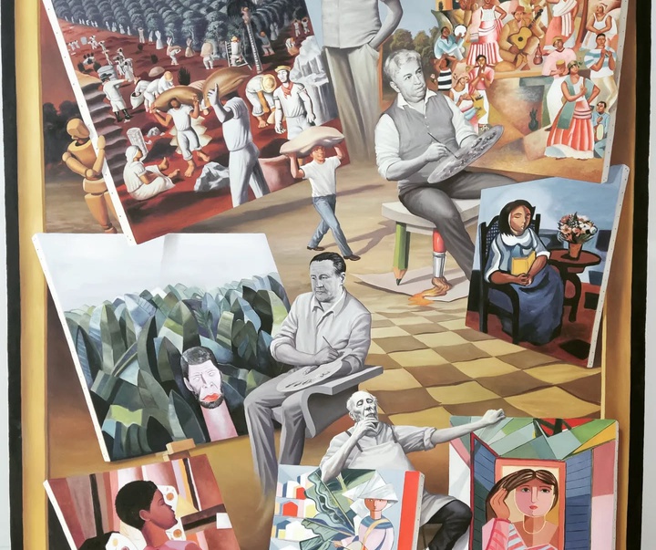 گالری آثار تصویرسازی برگ اولیویرا از برزیل