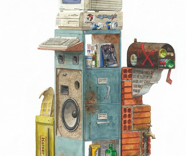 گالری آثار نقاشی آلوارو نادئو از برزیل