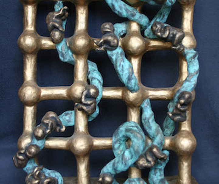 گالری آثار مجسمه و حجم مهنوش مدونپور