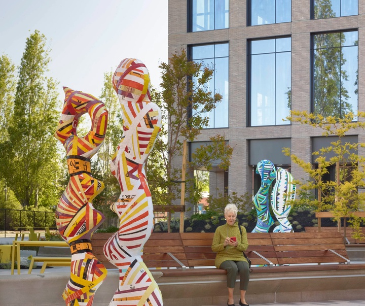 گالری آثار مجسمه و حجم آن وبر از آمریکا