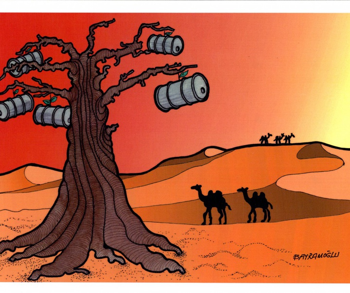 گالری آثار کارتون رجب بایرام اوغلو از ترکیه