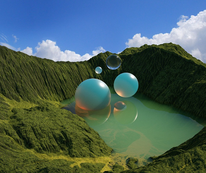 گالری آثار گرافیک سه بعدی خوزه کارلوس از کاستاریکا