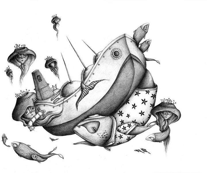 گالری تصویرسازی های آرزو قلیزاده از ایران