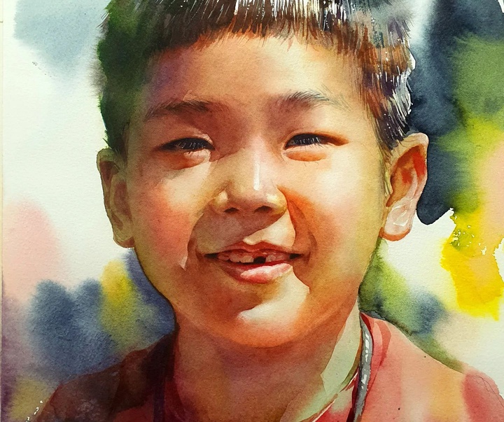 گالری نقاشی‌های آبرنگ پارک ایمگیو از کره جنوبی