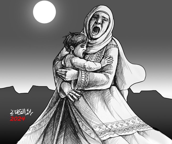 گالری تصویرسازی‌های رائد یوسف کاتان از فلسطین