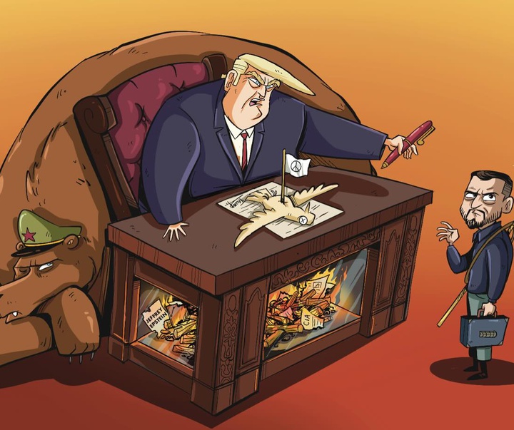 گالری آثار کارتون و کاریکاتور لاتراش یاسین از فرانسه