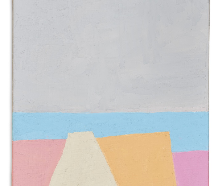 گالری نقاشی‌های انتزاعی اتل عدنان هنرمند لبنانی آمریکایی