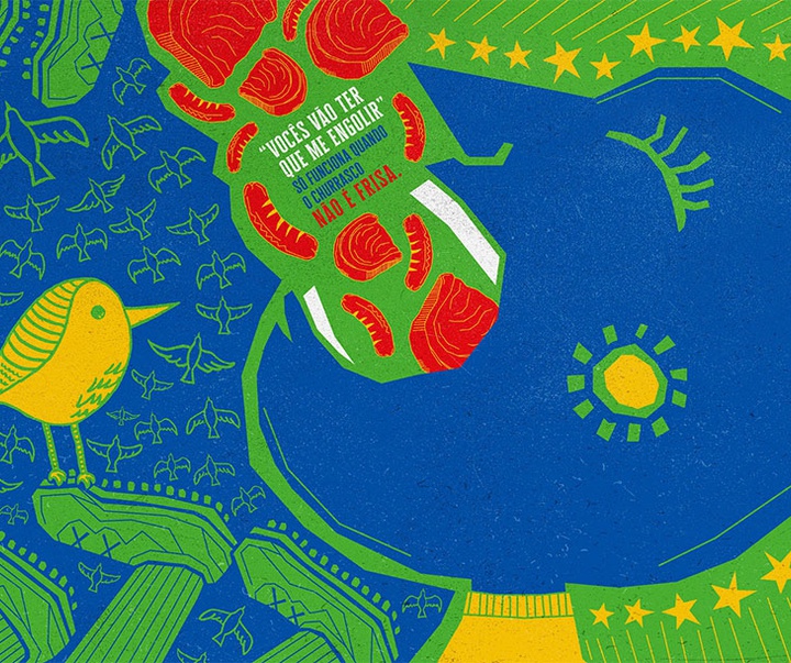 گالری آثار تبلیغات و گرافیک دانیل گالوائو از برزیل