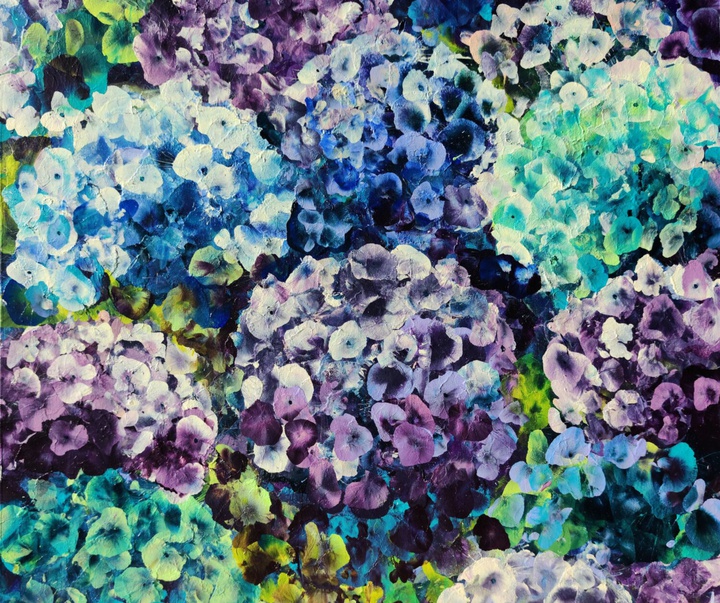 گالری آثار نقاشی انجی رایت از بریتانیا