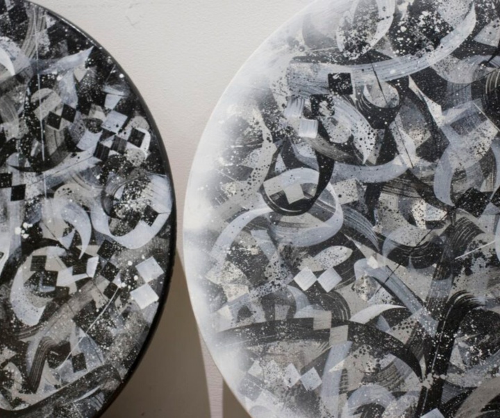 گالری آثار کالیگرافی محمد زمان از آمریکا