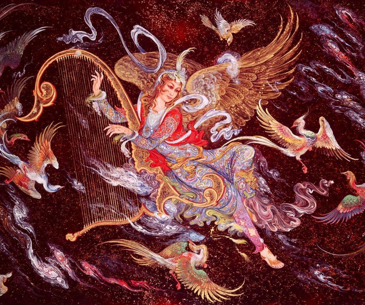 گالری آثار نگارگری محمود فرشچیان