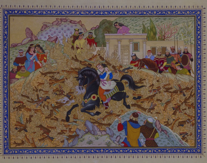 گالری آثار نگارگری و نقاشی محمد بهرامی از ایران