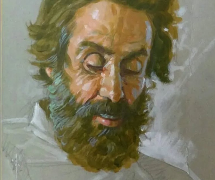 گالری آثار نقاشی عباس برزگر گنجی از ایران