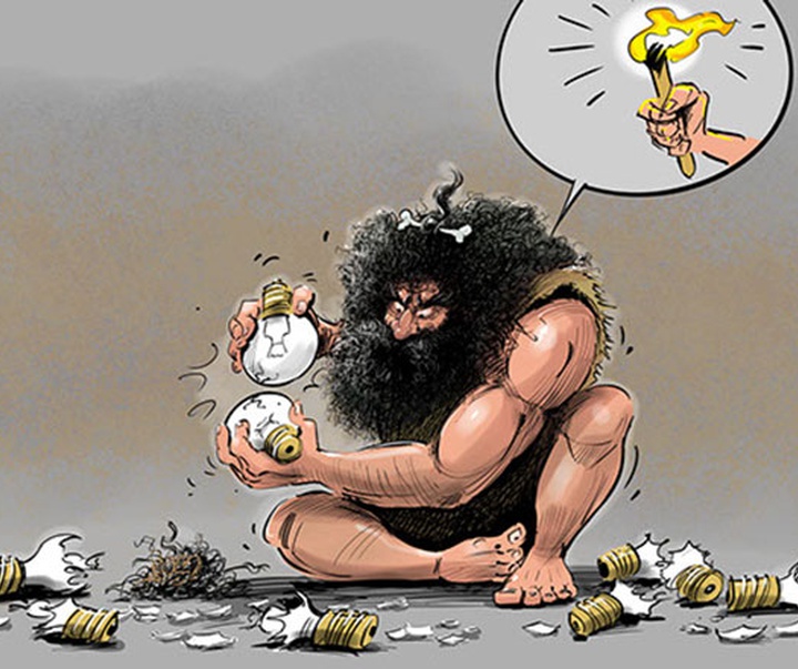 گالری کارتون‌های یاسر احمد از سوریه