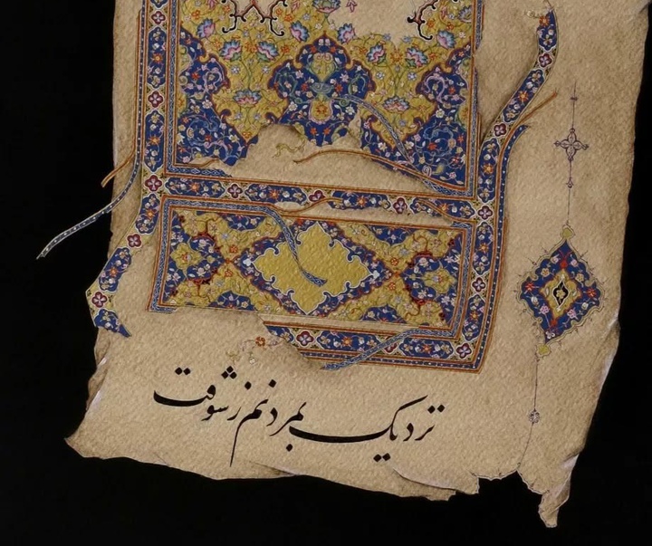 گالری آثار تذهیب و نقاشی لیلا پورخانی از ایران