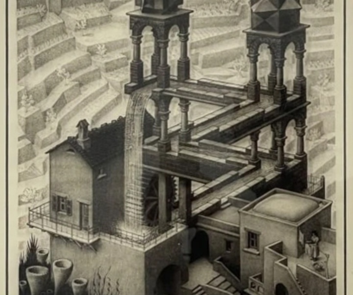 گالری آثار گرافیک موریس کورنلیس اشر از هلند