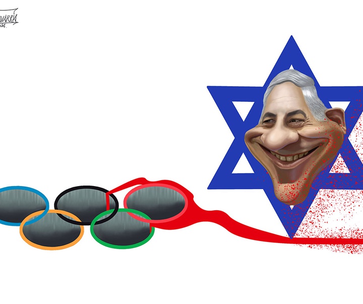 گالری آثار مسابقه بین‌المللی کارتون بایکوت نسل کشی 2024 - بخش اول