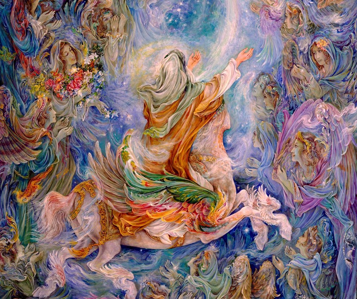 گالری آثار نگارگری محمود فرشچیان