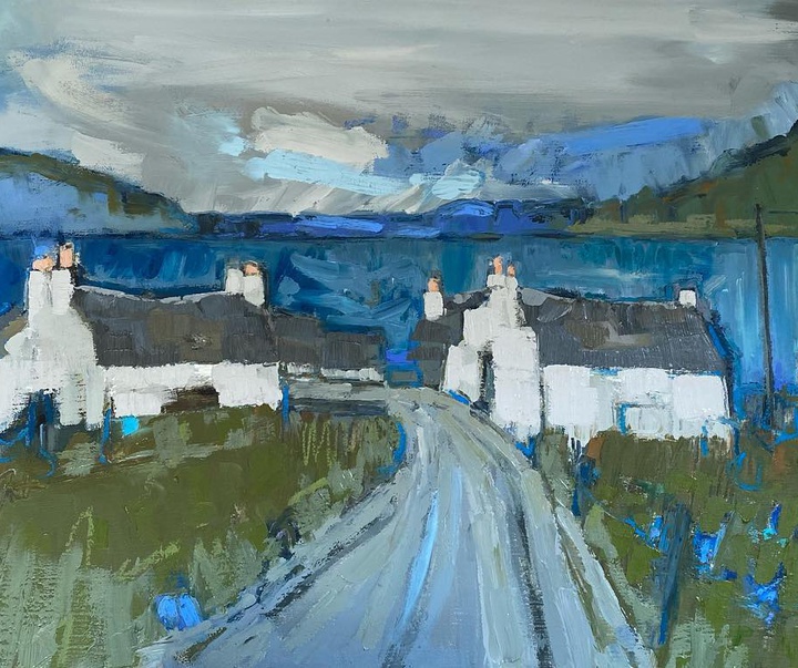 گالری آثار نقاشی جسیکا اولیور از اسکاتلند
