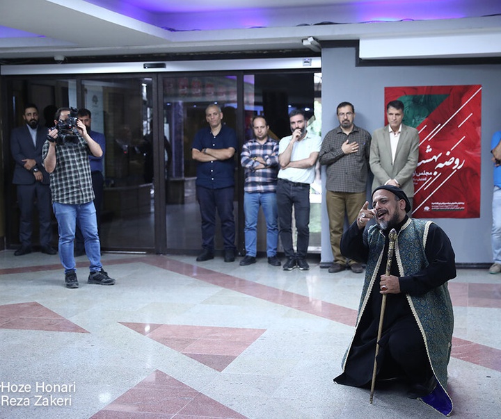 گالری افتتاحیه مجلس اول از نمایشگاه گروهی «روضه بهشت» با موضوع نقاشی
