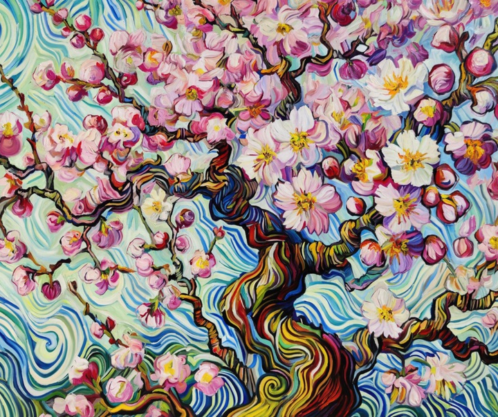 گالری آثار نقاشی انجی رایت از بریتانیا