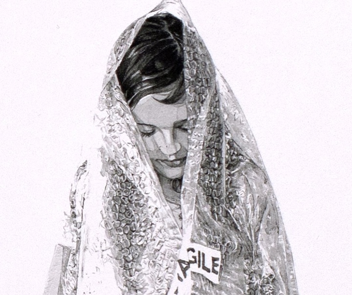گالری آثار طراحی و نقاشی مرل فابین از فرانسه