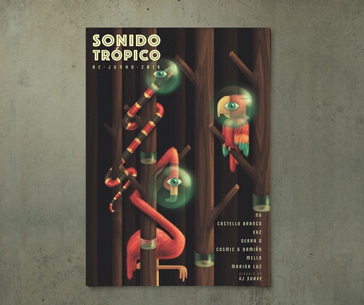 گالری آثار طراحی گرافیک جو استینگ از برزیل