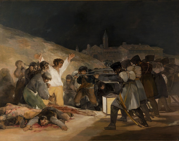 سوم ماه مه ۱۸۰۸ اثر فرانسیسکو گویا نقاش اسپانیایی