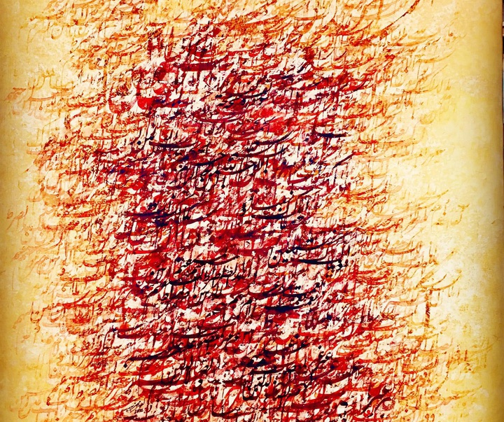 گالری آثار خوشنویسی احمد محمدپور از ایران