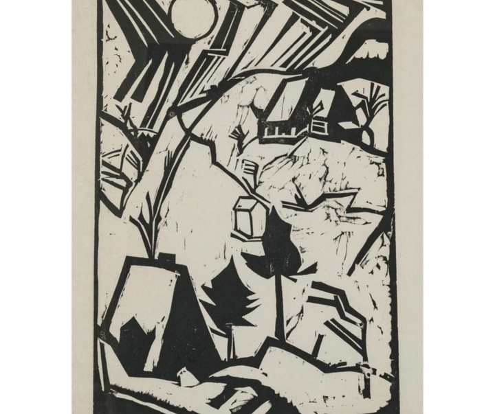 گالری آثار چاپ و گرافیک اریش هکل از آلمان