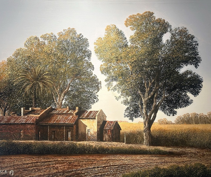 گالری آثار نقاشی آبرنگ خورخه فراسکا از آرژانتین