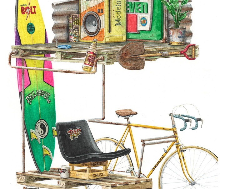 گالری آثار نقاشی آلوارو نادئو از برزیل