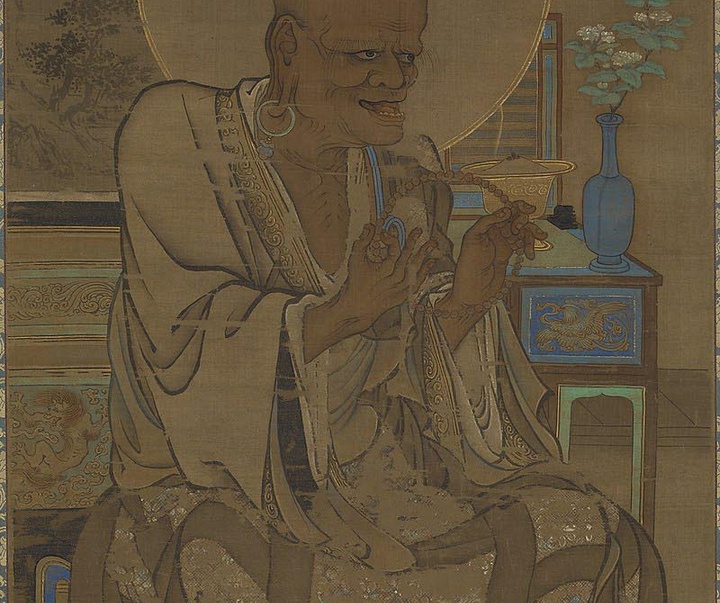 japanese arhat painting