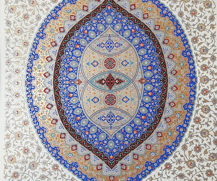 گالری آثار نگارگری و تذهیب امیر طهماسبی از ایران